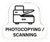 Photocopying and scanning