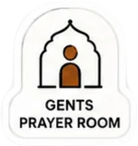 Gents' prayer room